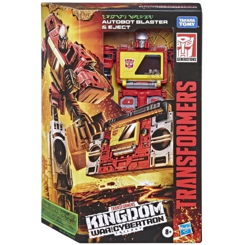 In Voorraad TM Transformer G Serie Koninkrijk WFC-K44 Recorder & Ejecto Verzamelfiguur Anime Robot Anime Actiemodellen Kid Geschenken