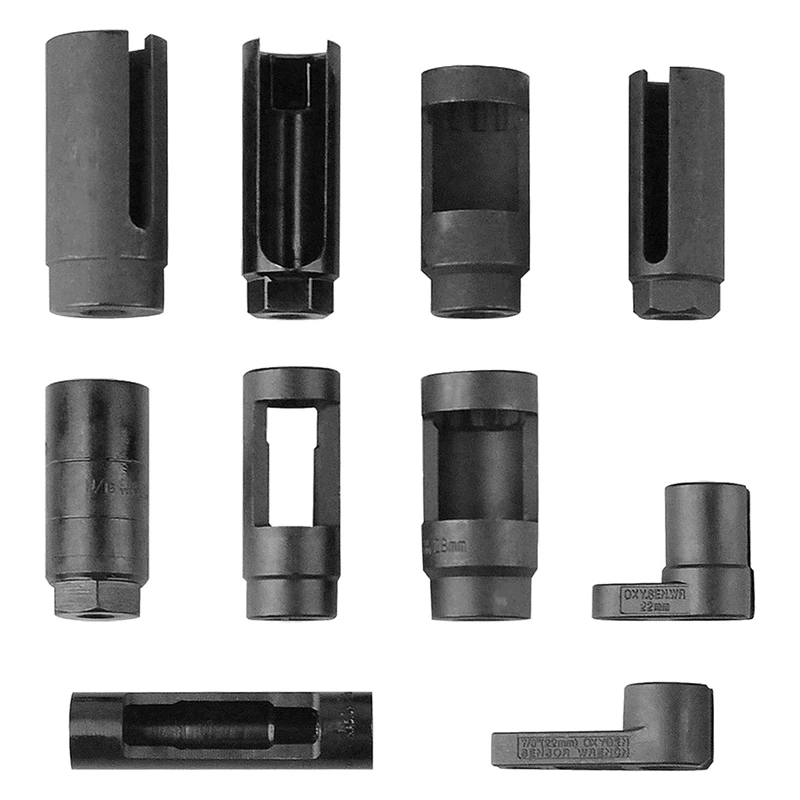 10Pcs Oxygen Sensor Socket Set Sensor Oil Pressure Sending Unit Removal Kit