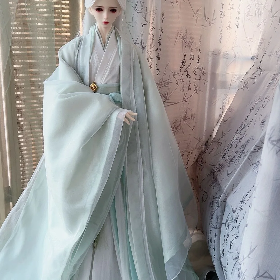 Customized Doll Clothes Ancient Style Dress BJD Accessories, 1/3 1/4 1/6 Doll Clothes Uncle 75cm Doll Dress Free Shipping