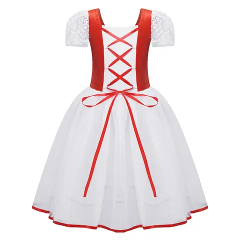 Burgundy Velvet Ballet Leotard iEFiEL