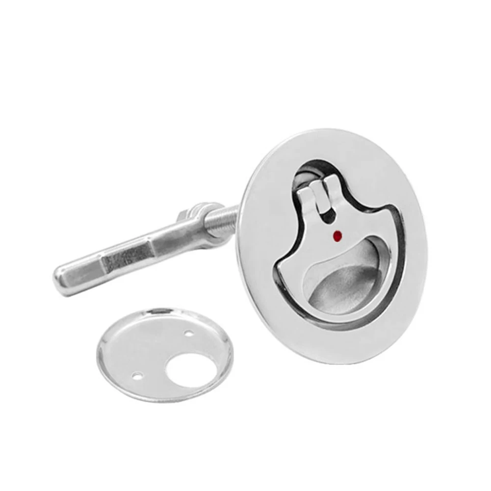 

Marine Deck Lift Handle With Back Plate Adjustable 15 To 60mm 316 Stainless Steel Boat Yacht Accessories