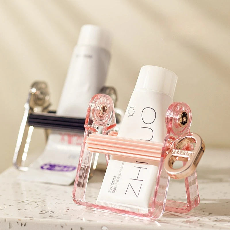 

Легко выжимаемый инструмент для соковыжималки зубной пасты, пластиковый ручной противоскользящий моющийся зубная паста для ванной комнаты, кремы, лосьон, принадлежности для ванной комнаты