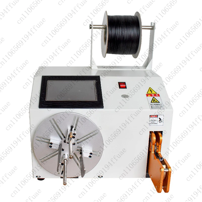 آلة لف الأسلاك الأوتوماتيكية لقياس أسلاك كابلات الطاقة وقطع وتجليد آلة لفائف الملف