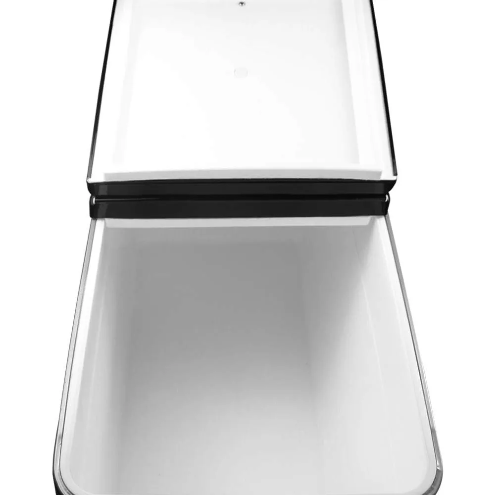 Портативная 80-литровая тележка-холодильник на колесиках для наружного охлаждения напитков и тележки для льда