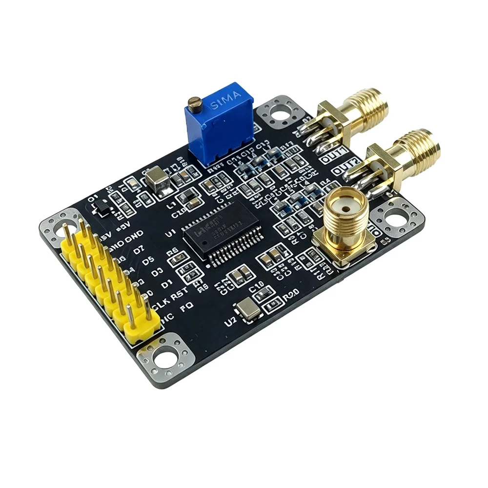 AD9851 High Speed DDS Signal Generator Module 0.04Hz Resolution 65MHz Sine Wave 40MHz Square Wave SPI Parallel Interface