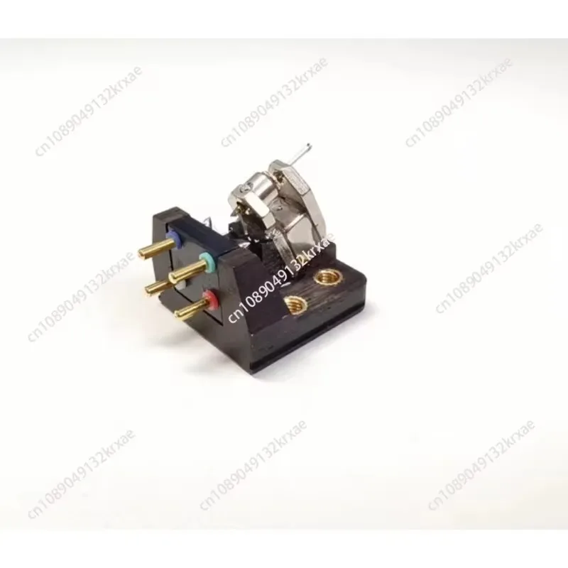 Low Output MC Dynamic Cartridge, Oval Diamond Needle Tip Ebony Body LP Vinyl Hi-Fi Turntable Audio Cartridge