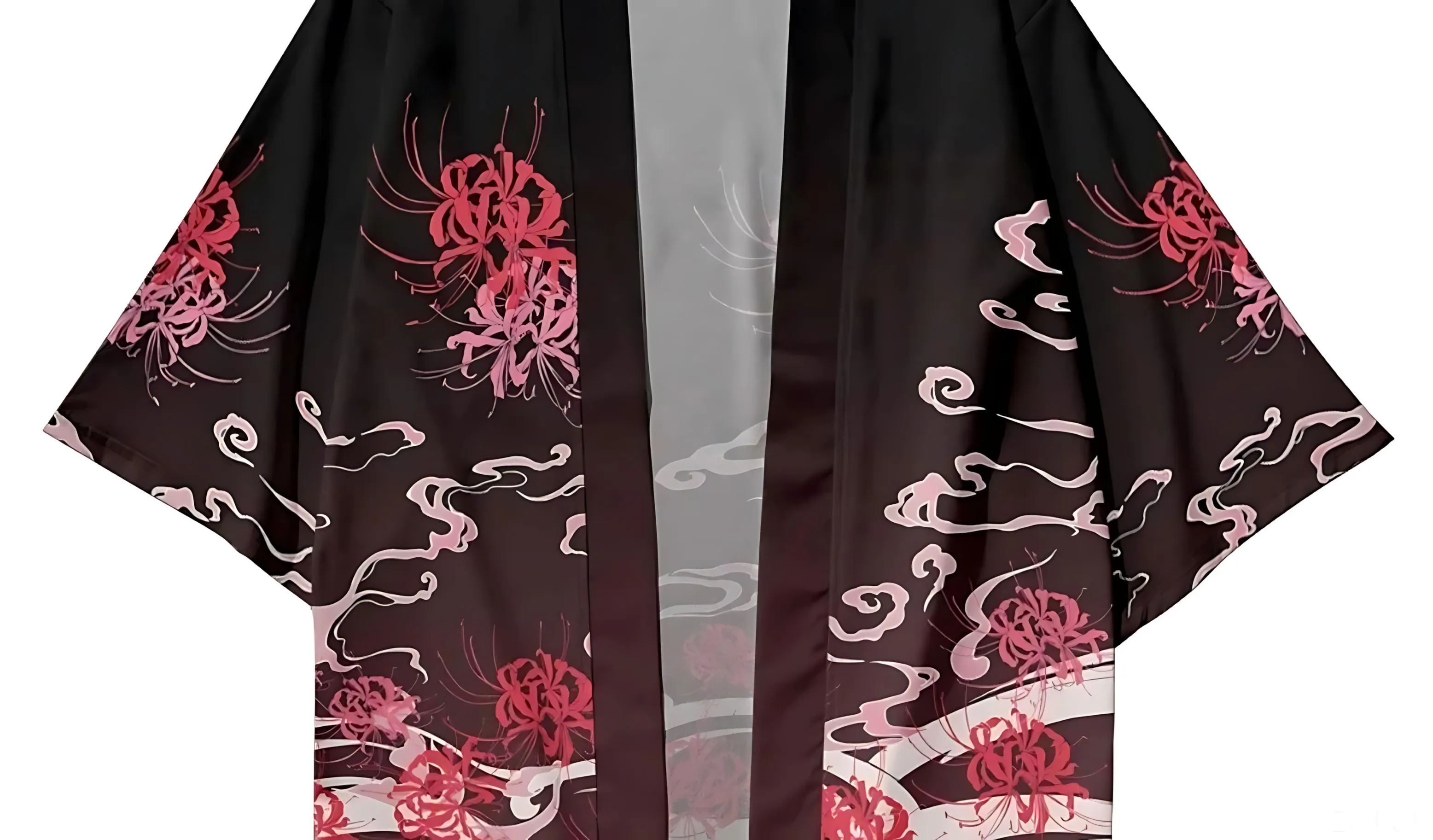 2026 Summer Men's Kimono Skull Pattern Breathable Lightweight Casual Roller Skating Hip-Hop Men's Clothing view 4