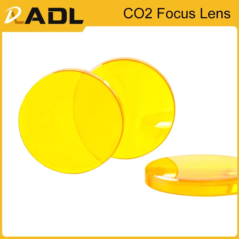 ADL Китай CO2 ZnSe Фокусная линза диаметром 12 мм 18 мм 19,05 мм 20 мм FL 38,1 50,8 63.5 76,2 101,6 мм для станка для лазерной гравировки и резки CO2