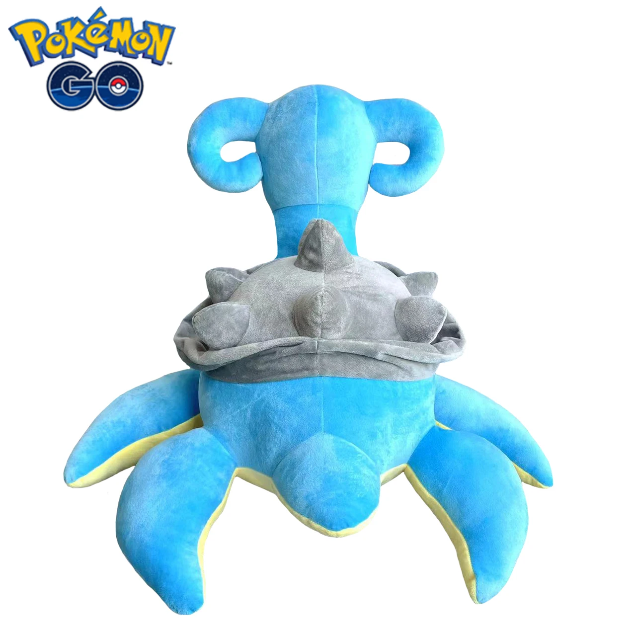 50-60cm Giant Lapras Plush Toys Big Kawaii Lapras Doll Cute Pokémon Stuffed Animal Pillow Sofa Cushion Children's Birthday Gift