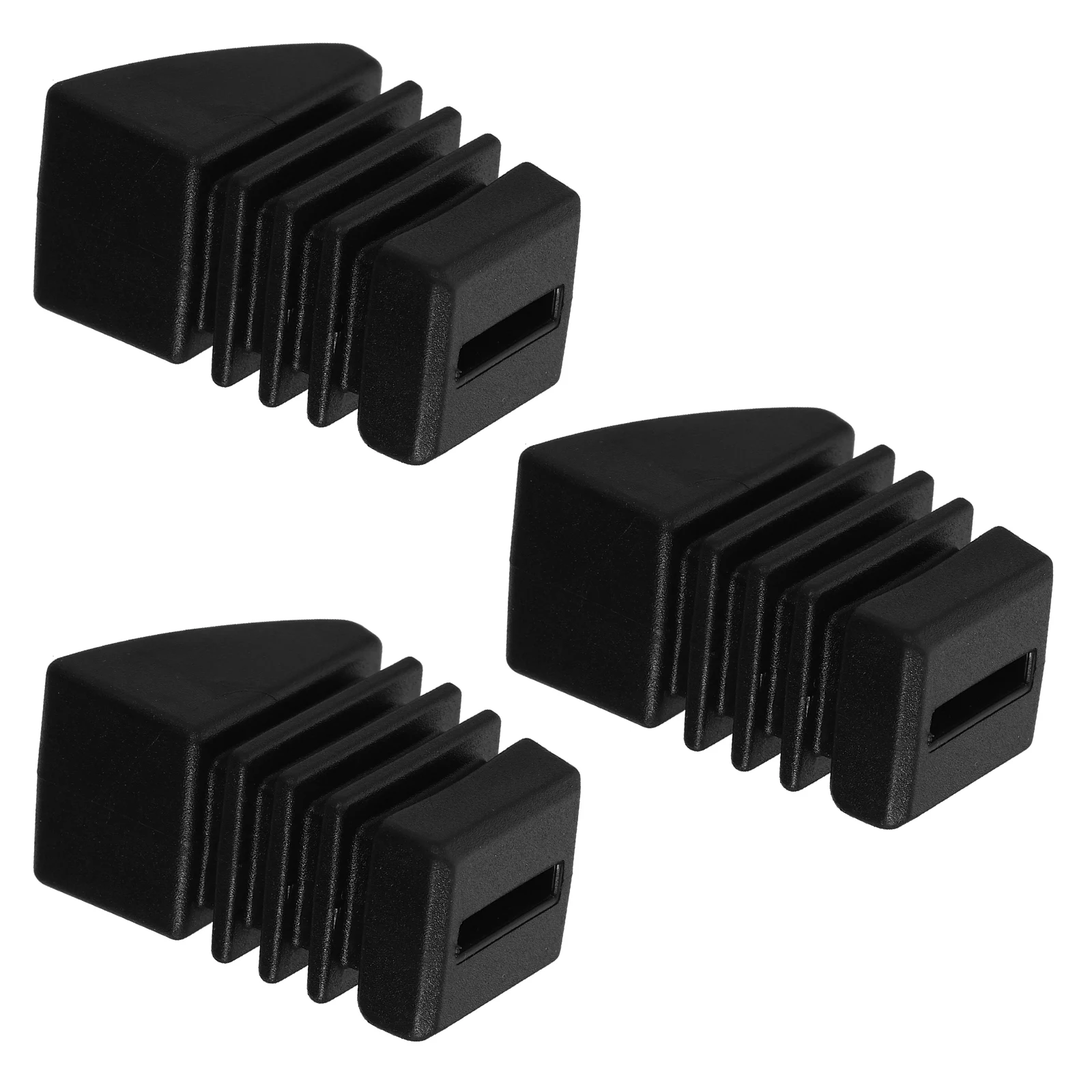 

3 Pcs Snake Drum Foot Cover Kit Stand Supply Rack Rubber Feet Bucket Leg Pads Racks