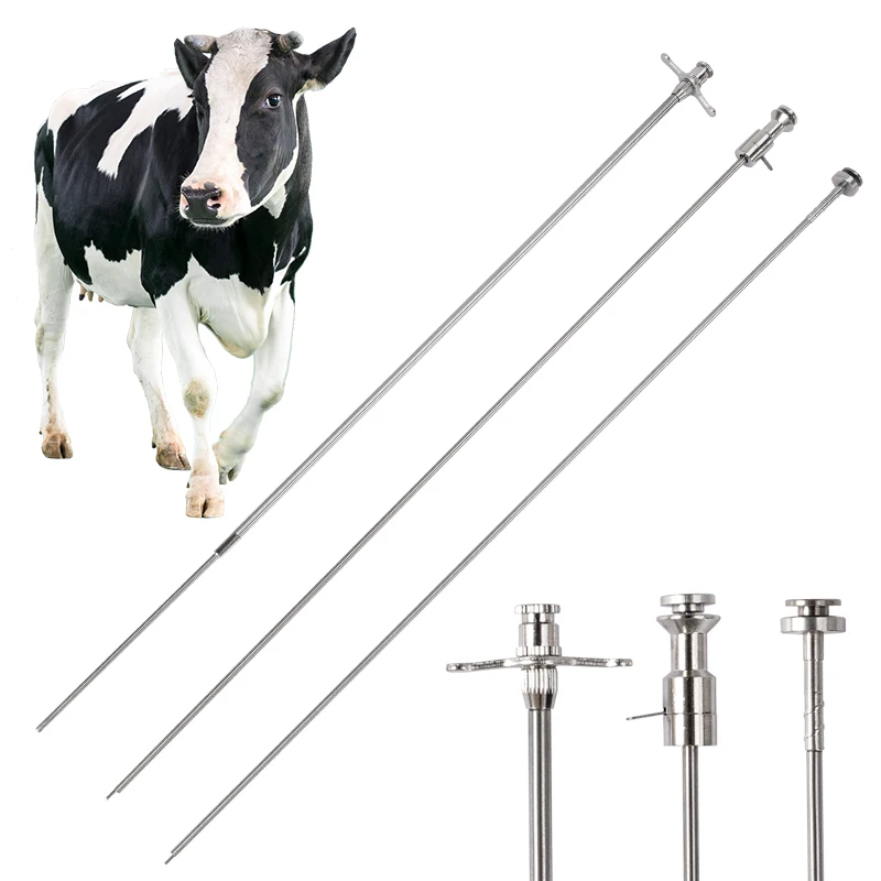 Besamungspistole für Rinder, Nutztierfarm, Tierzucht, künstliche Besamung, Tierarzt, Werkzeug zur Besamung von Rindern – Detail 2