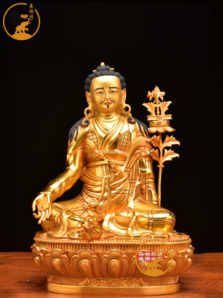 

Xiangruige Xizang Gilded Melinda Portrait of Renzhen Bodhisattva Longba Jinmei Dharma Protector