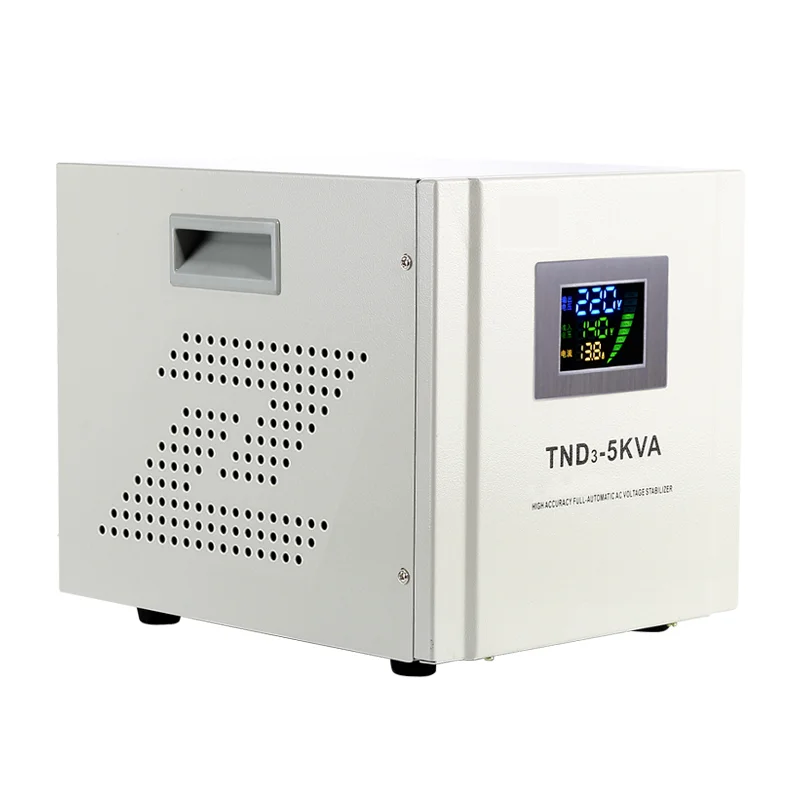 5KVA TND Single Phase AC low voltage 90V to 260V AutoServo Voltage Regulator 220V Stabilizer