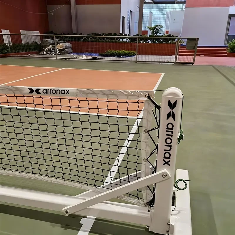 Heavy Duty Pickleball Net Rust Proof Galvanized Steel Weather Resistant Durable Outdoor Court Equipment for Clubs