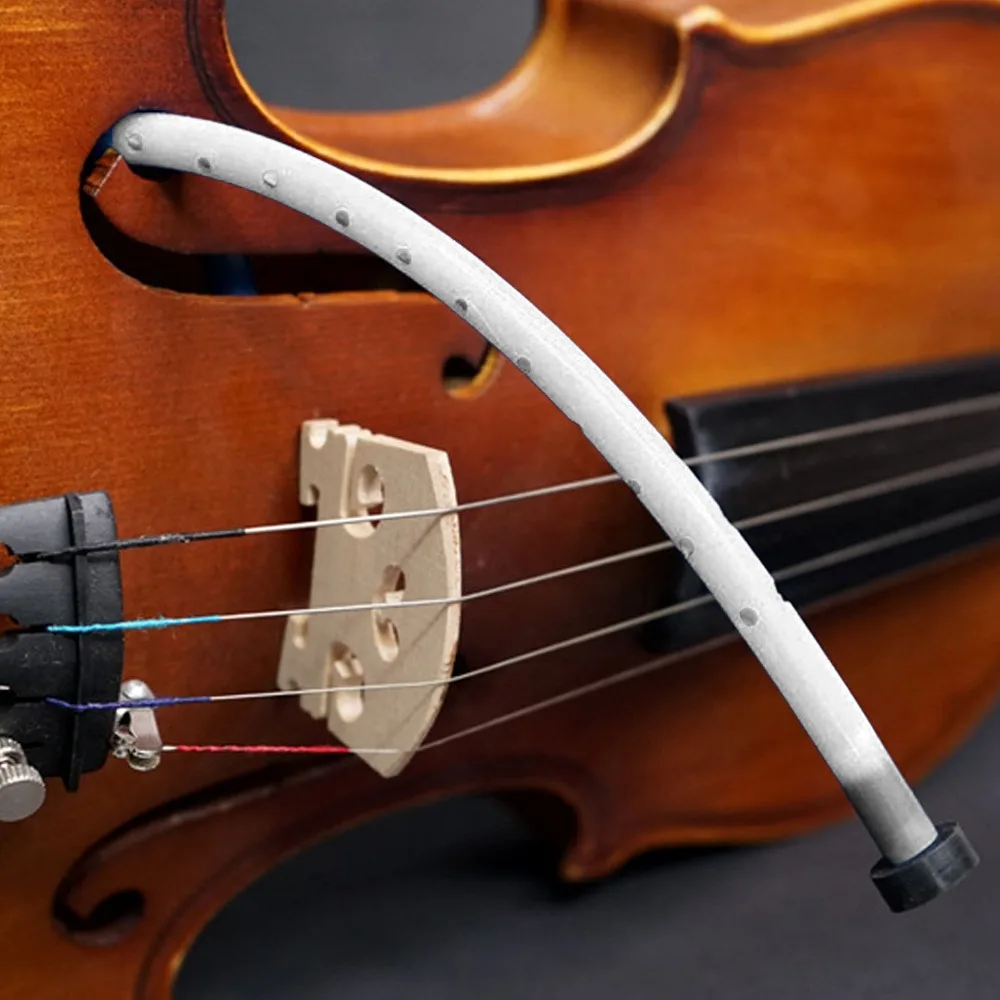 White Color Violin Humidifier Rubber Material Portable Design Instrument Humidifier F-Hole Humidifier Humidity Control
