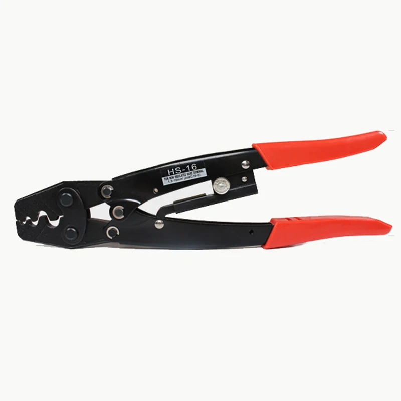 HS-16 Crimping Pliers Lugs Battery Terminals Butt Crimper  Bare Terminal Wire Tool Cutter 1.25-16 .Sq for RNB SNB SC C45