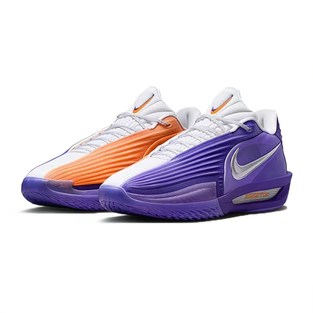 

Nike G.T. Мужские баскетбольные кроссовки CUT 3 TURBO EP: амортизирующие, прочные, стильные, нескользящие, удобные HV9919-800