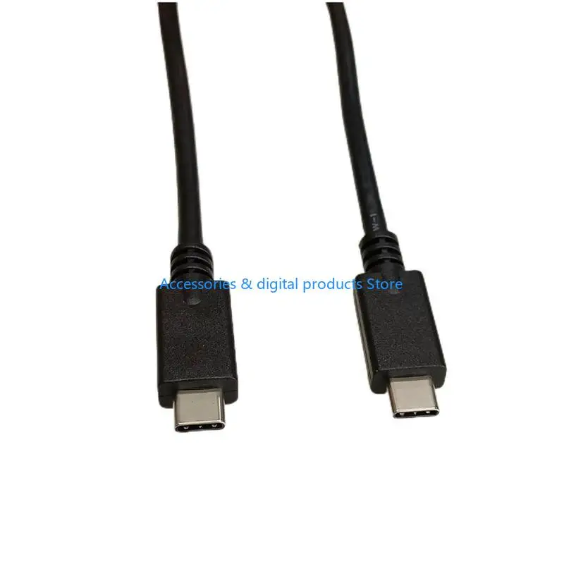 77JD USB Type C with Switches Power Button Charging Extension Cable Universal Type C Male to Type C Male Extension Cable