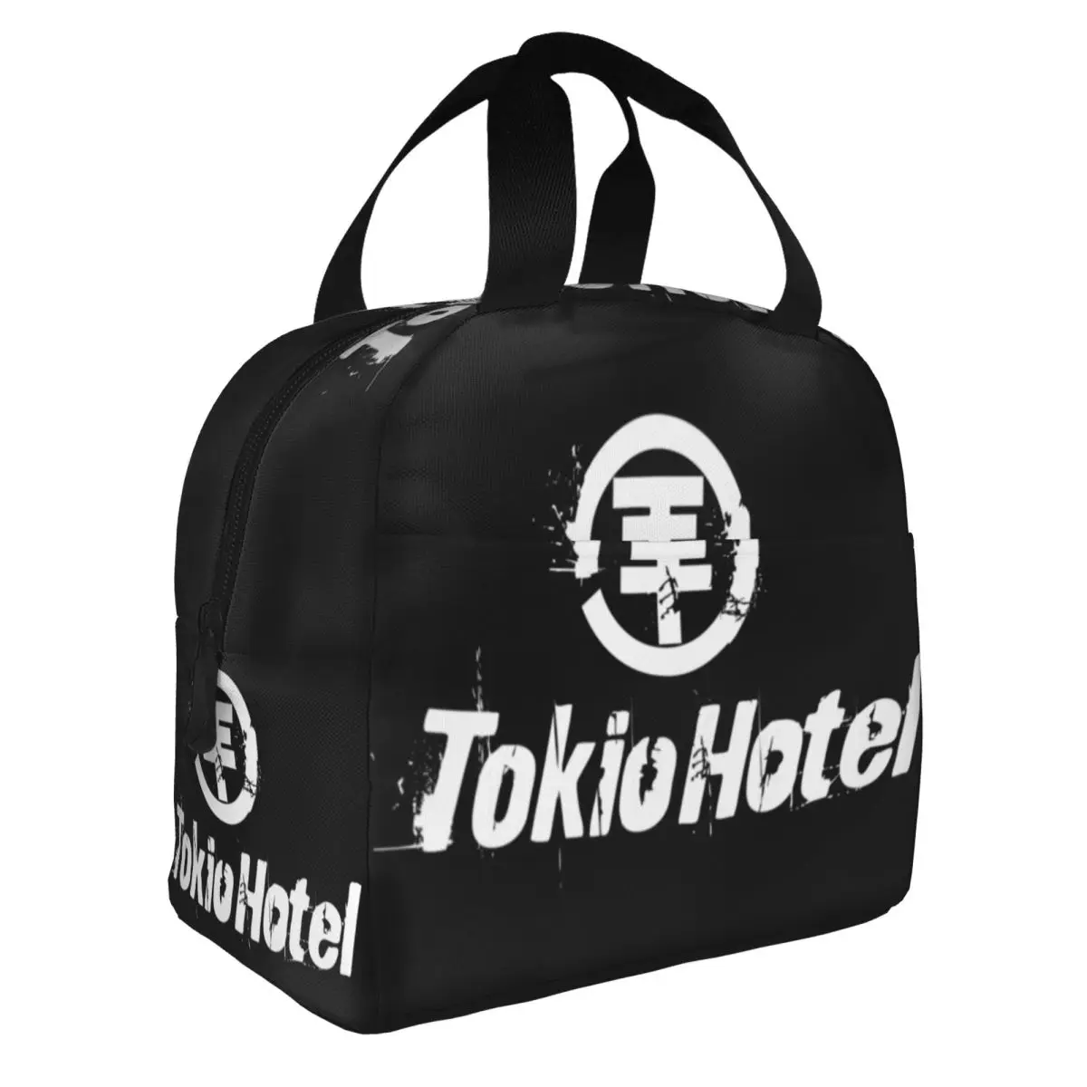 Tokio Hotels Heavy Metal Pop Rock Portable Lunch Box for Women Waterproof Cooler Thermal Food Insulated Lunch Bag School Office