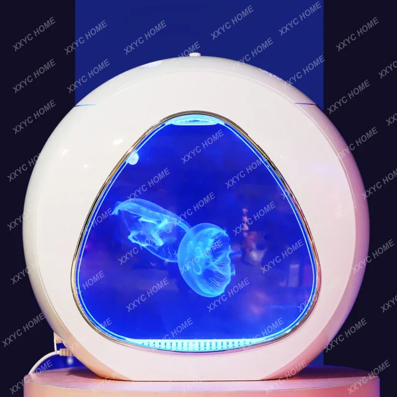 

Entry Jellyfish Tank Aquarium Living Red Moon Sea Moon Living Jellyfish Special Desktop Viewing Fish Tank