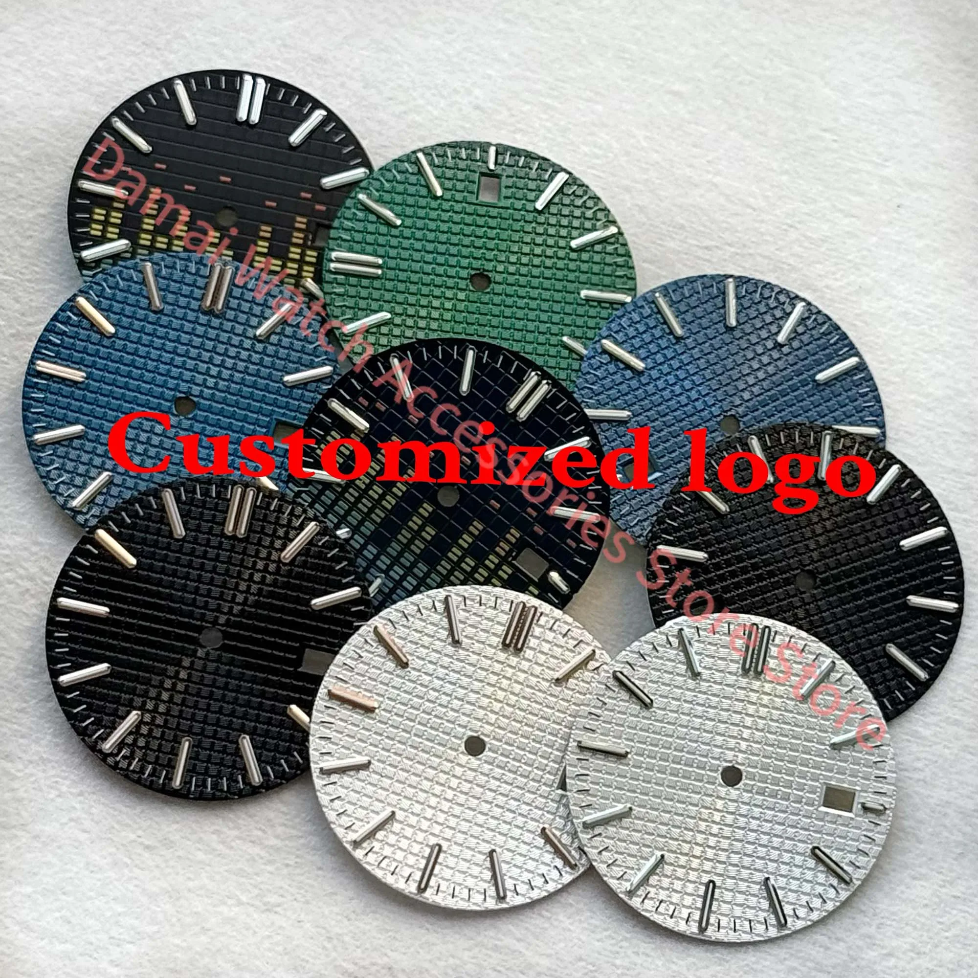 

31.8mm N H35 sterile AP dial watch accessories custom logo watch No logo