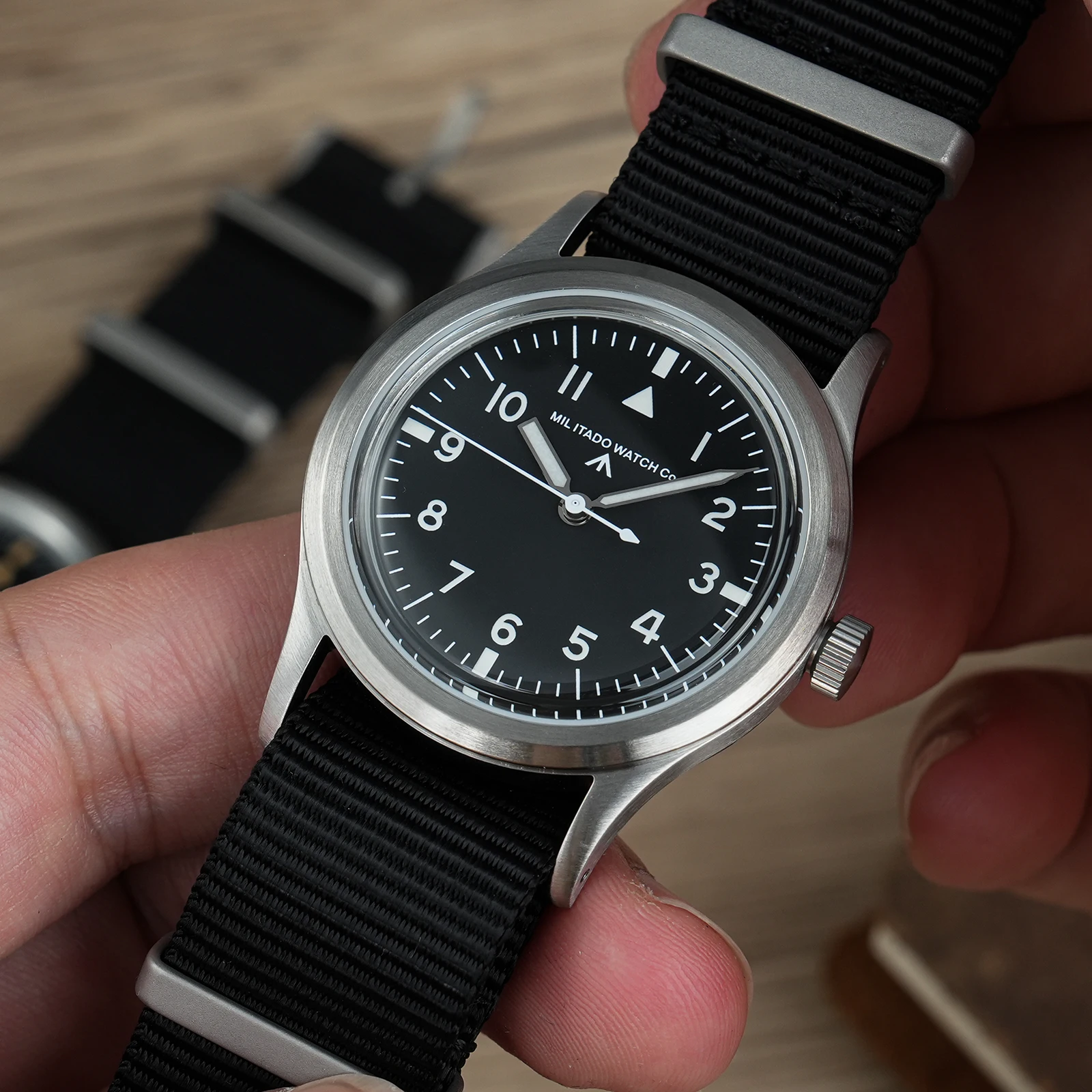 Militado ML14 Watch VH31/VH65 Sweep Quartz Movement Watches Sapphire Crystal Luminous 100m Waterproof Stainless Steel Wristwatch - view 4