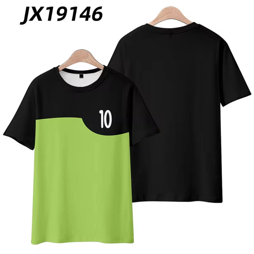 Hot Anime Ben10 3D Printed Men\'s T-Shirts Fashion Casual Harajuku Short Sleeve Oversized O-Neck Kids Tee Tops Unisex Clothing