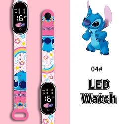 Stitch Children Watches Girls Waterproof Sport Touch Screen Watch for Women Waterproof Digital Clock Bracelet Gifts