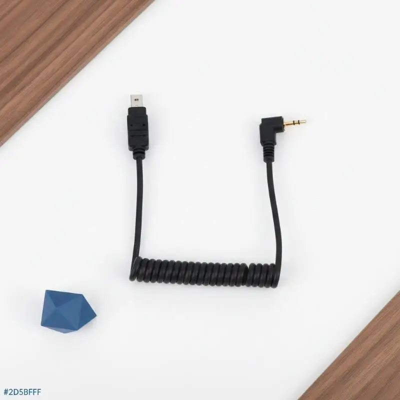 Portable 2.5mm Camera Shutter Release Remote Cable for N3/DC2  Z5 Z6 Z7 Z6II Outdoor Photography