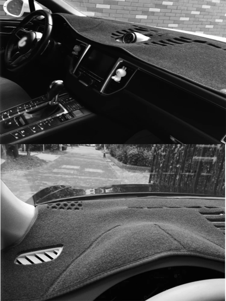 For Porsche Macan Dashmat Dash Mat Dashboard Cover Instrument Panel Sunscreen Pad Ornaments