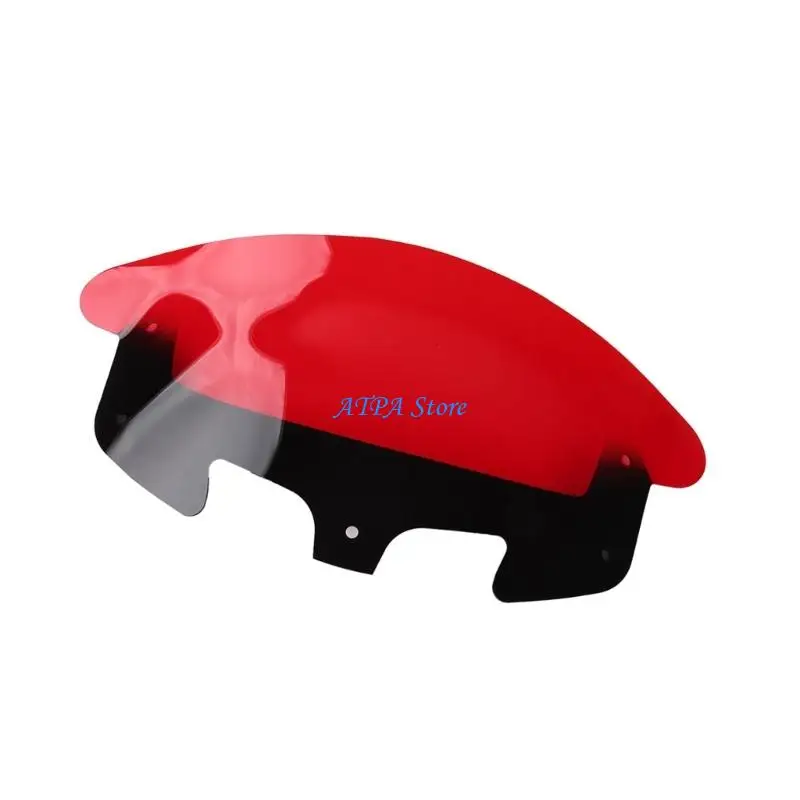 U13C Additional Acrylic Windshield 2014 2025 Vessel Bikes Patented Air Departure Technology Decreased Tight