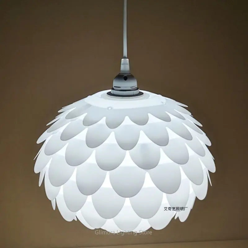 Minimalist Creative Art Pendant Light Shade for Bar Shop, Industrial Style Lamp Cover for Commercial Ceiling