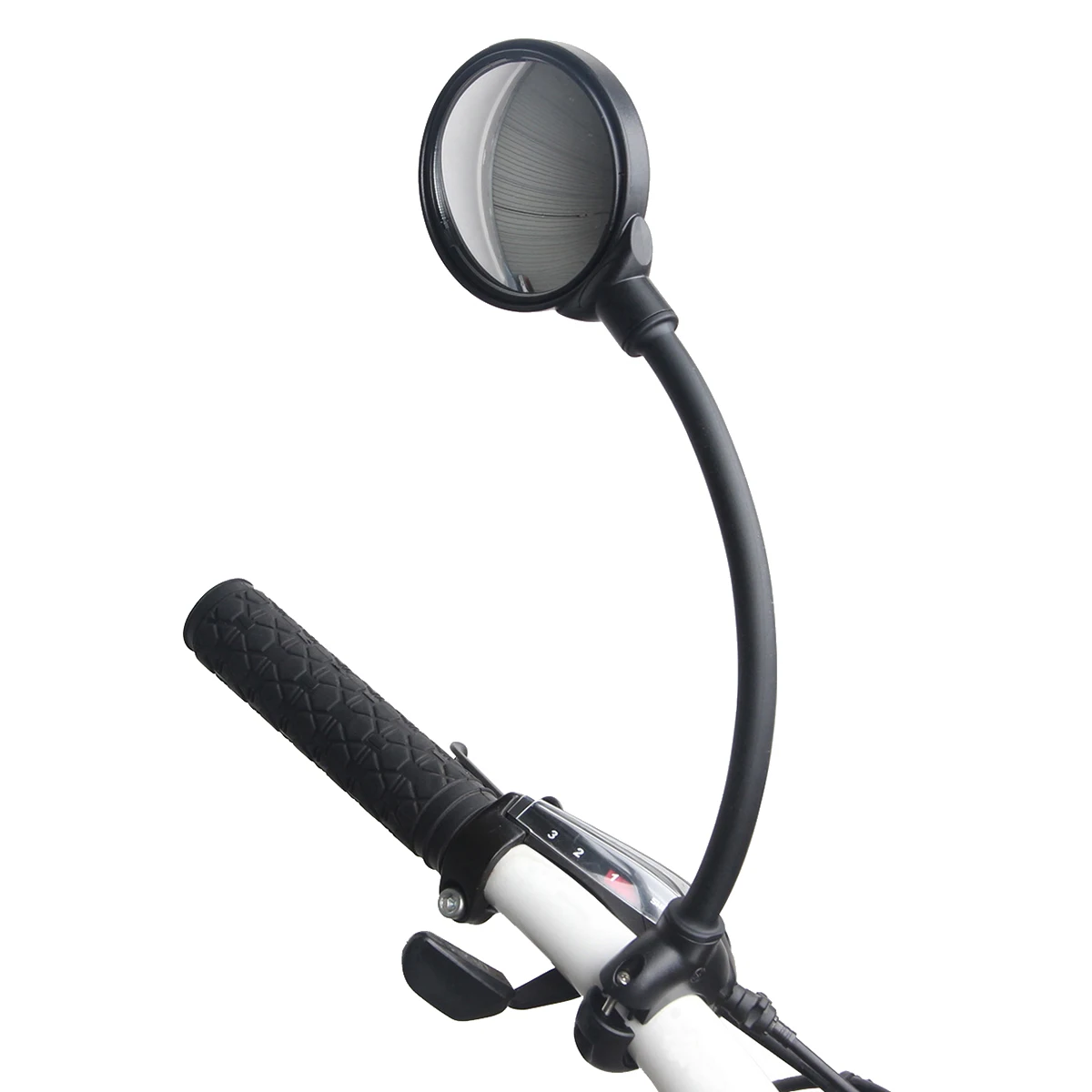 【STOCK】Bike Mirror,Adjustable Rotatable Bicycle Handlebars Mirrors,Convex Bicycle Rearview Mirror,for Electric Bike MTB