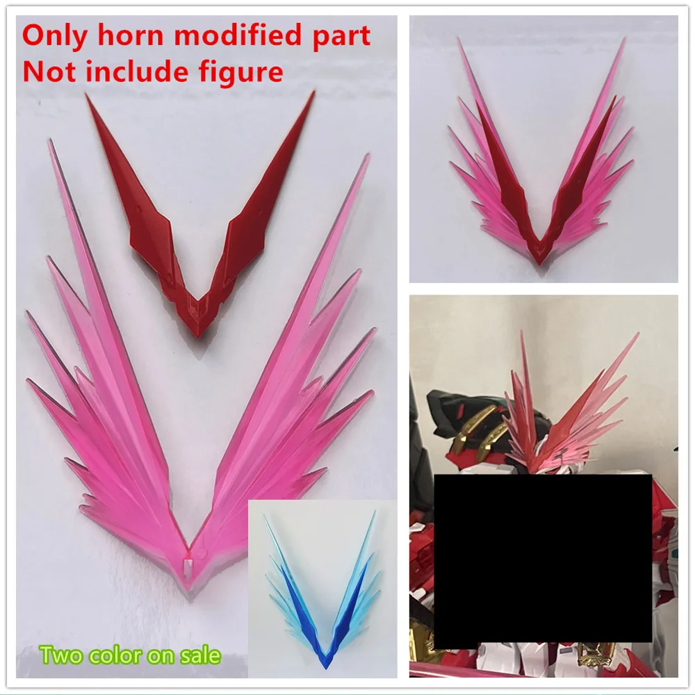 Qcore Quantum Core Red Dragon Horn Modified parts for MG 1/100 Astray Red or Blue Frame DQ010