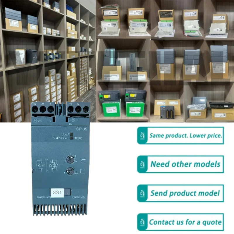 

Совершенно новый оригинальный прибор для плавного пуска 3RW3038-1BB04 3RW3038-1BB14