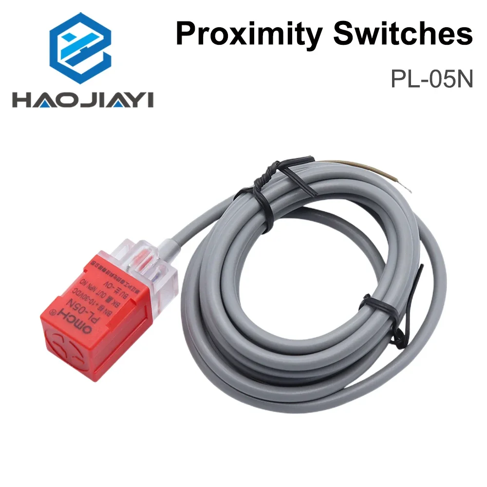 

HAOJIAYI OMCH Proximity Sensor Switch Inductive PL-05N 5mm NPN Out DC10-30V Normal Open NEW for Laser Cutting Machine