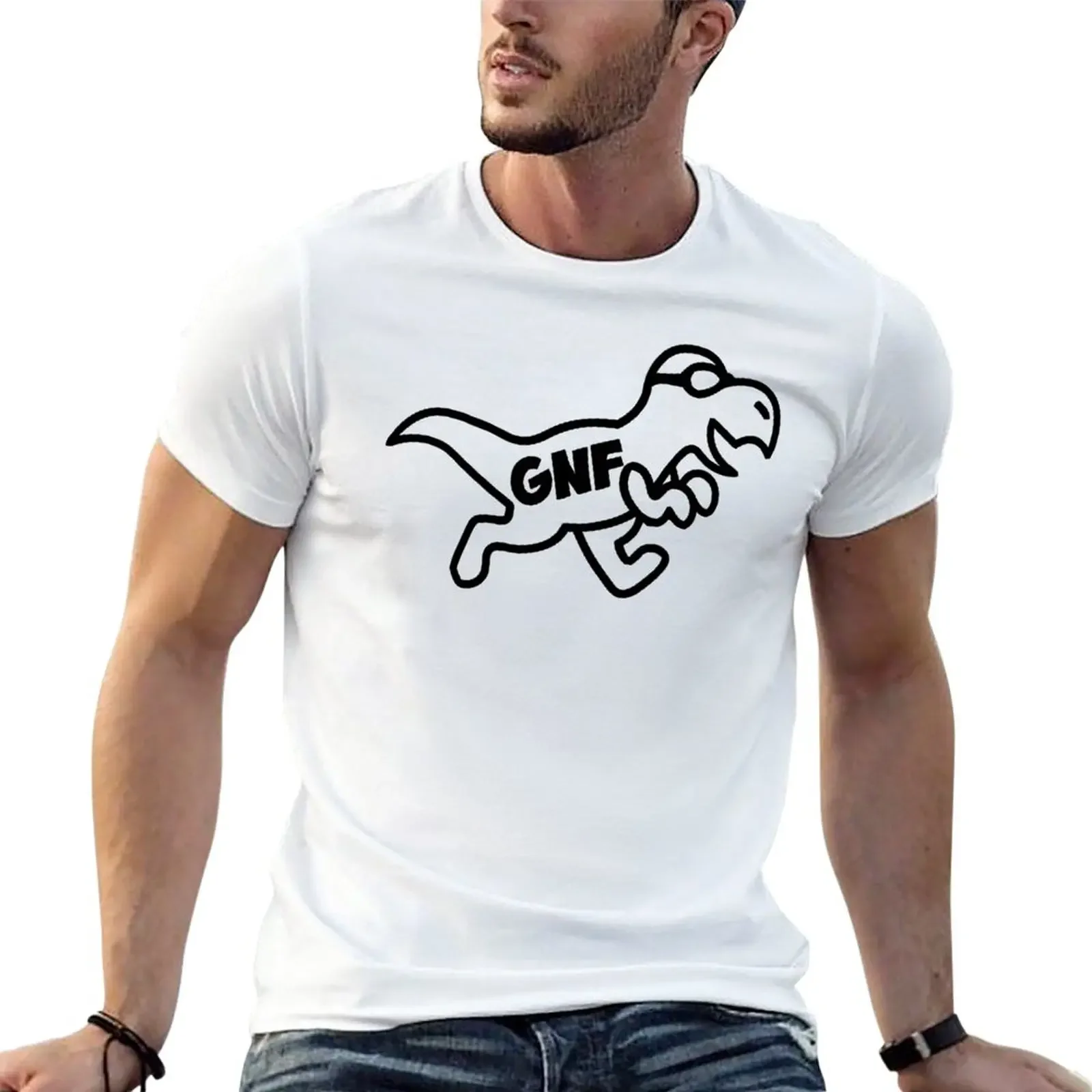 

George Not Found Merch George Dino T-Shirt animal prinfor boys summer tops funnys mens graphic t-shirts hip hop