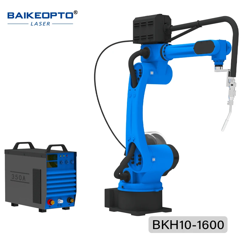 BKH10-1600 Industrial 6-axis Welding Robot Traditional Arc Welding Spot Welding TIG MIG Welding Robot Customized Robot Arm