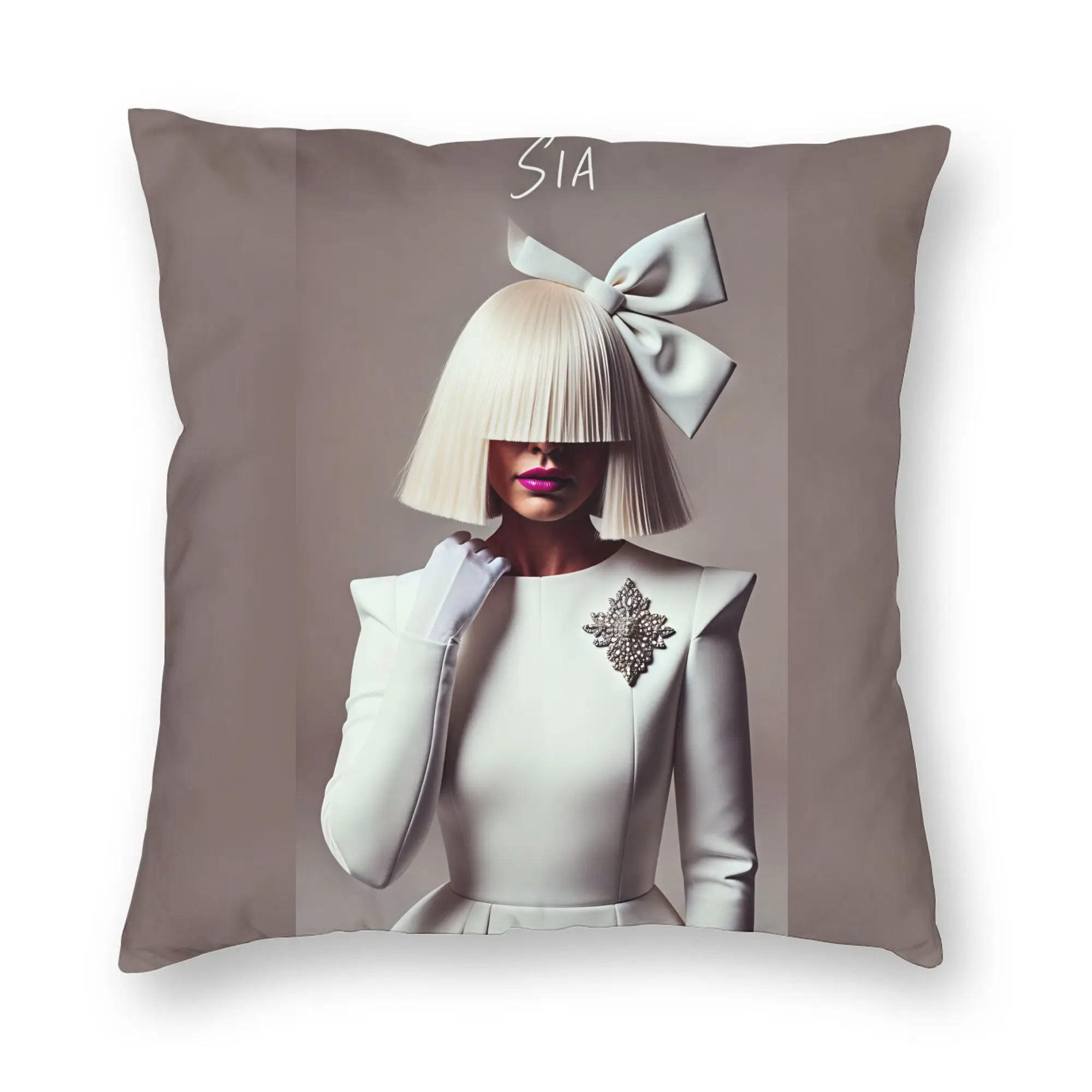 Pillow Case Sia F-Furler Reasonable  Ranjha Design  Pillow Cover For Sofa Home Decor Retro Trendy Pillowcases