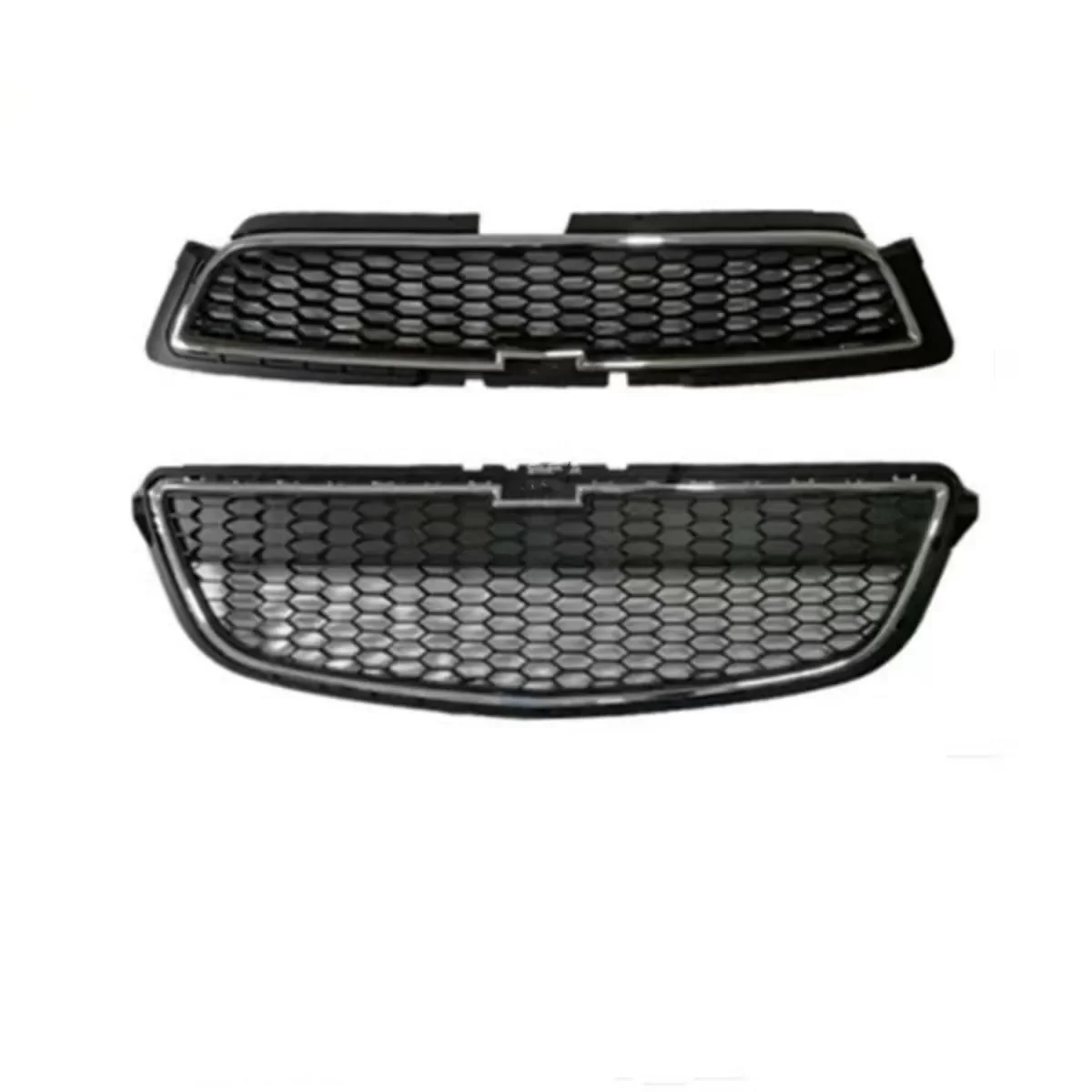 

For Chevrolet Captiva 11-18 Car Mesh Grill Front Bumper Grille Mask Radiator Grille Racing Grills