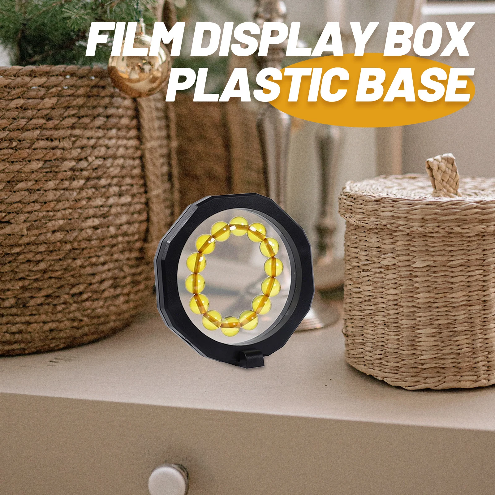 

10pcs Frame Bases Durable Plastic Jewelry Stand Bases Multi-Functional Display Rack For Store Countertop Home
