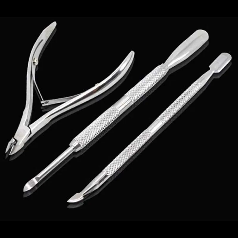 3Pcs Kits Stainless Steel Callus Shavers Chiropody Ingrown Toenail Clipper Nipper Podiatry Podiatrist Nail Art Tools Beauty