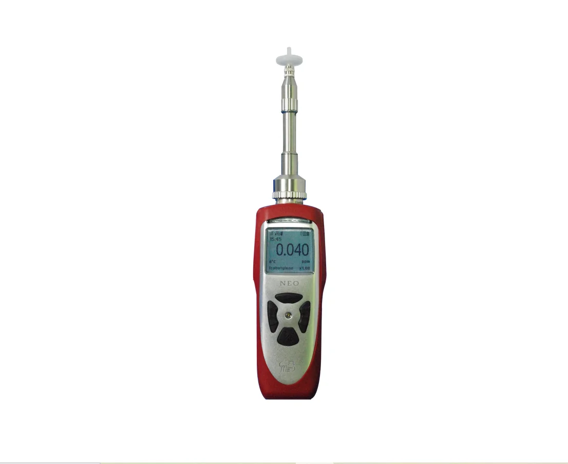 Advanced handheld VOC gas leak detector monitor can be used for ppb (parts per billion) detection of multiple gas detectors