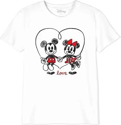 

Mickey Mouse Cute Expression Summer Cotton T-shirt Loose Comfortable Casual Men and Women with The Same Style