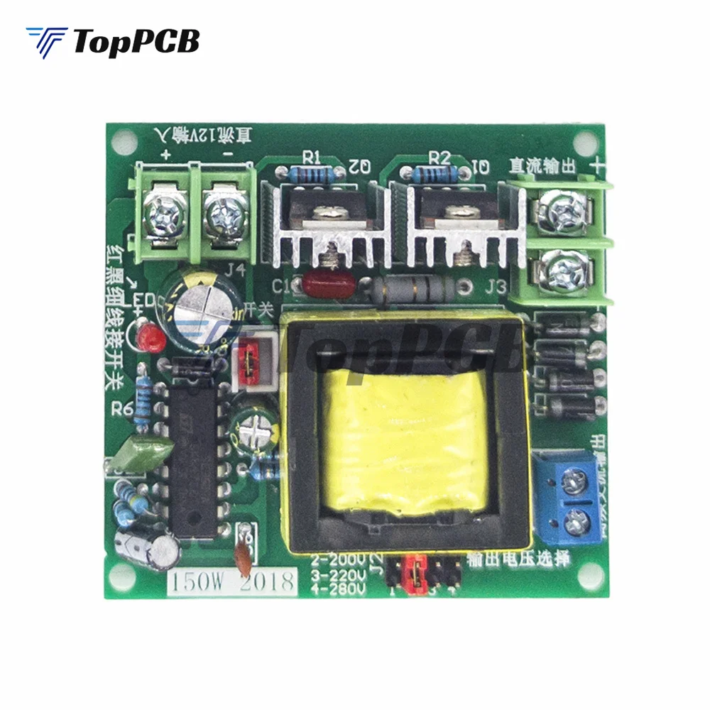 150W DC-AC Boost Inverter da 12V a 220V modulo di alimentazione Step UP convertitore inverso modulo Booster regolatore di potenza di tensione