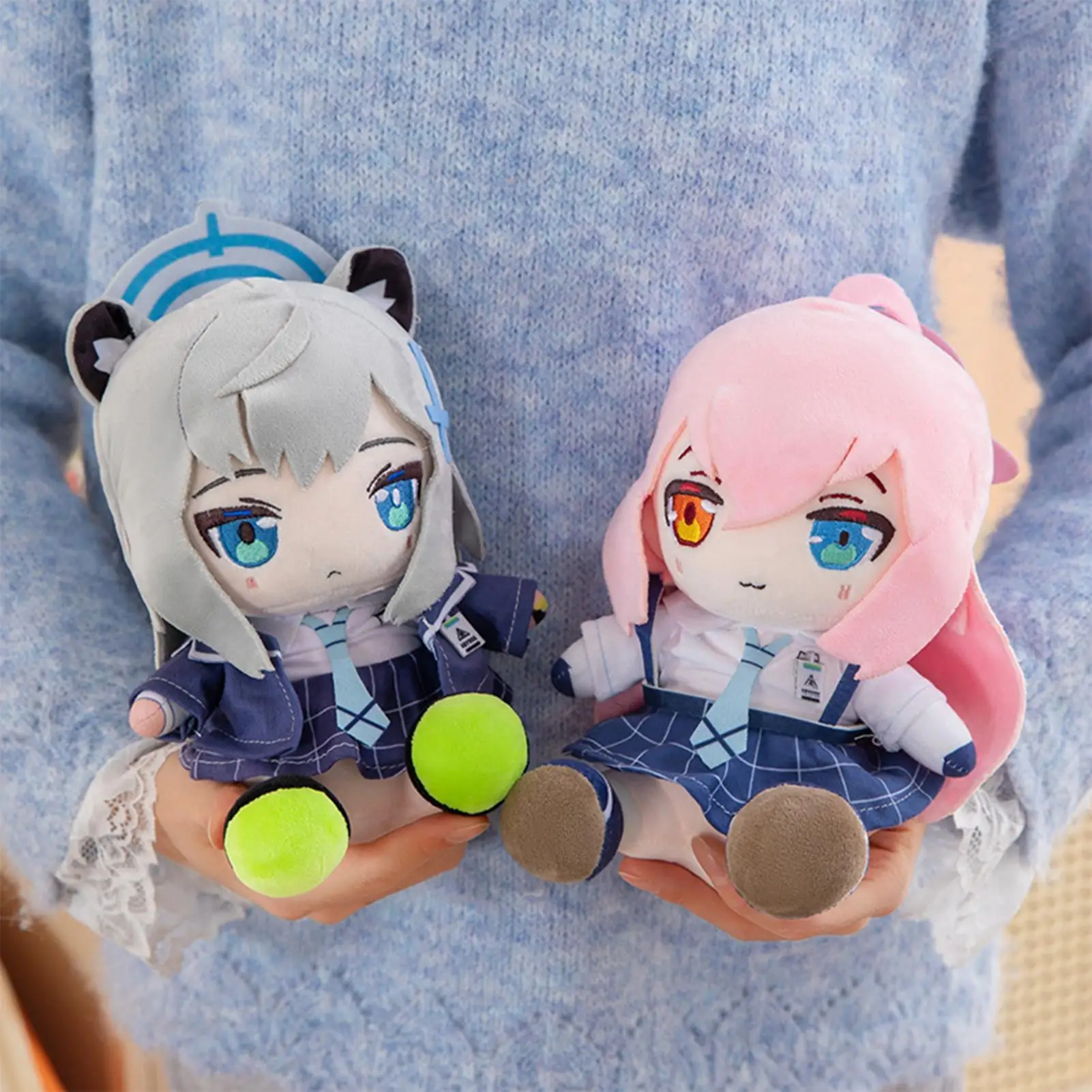 Brinquedos de Pelúcia 20cm, Figura de Boneco Colecionável, Personagem de Jogo Fofo, Pelúcia de Cartoon para Fãs, Decoração de Sofá para Crianças em Casa, Decoração de Férias