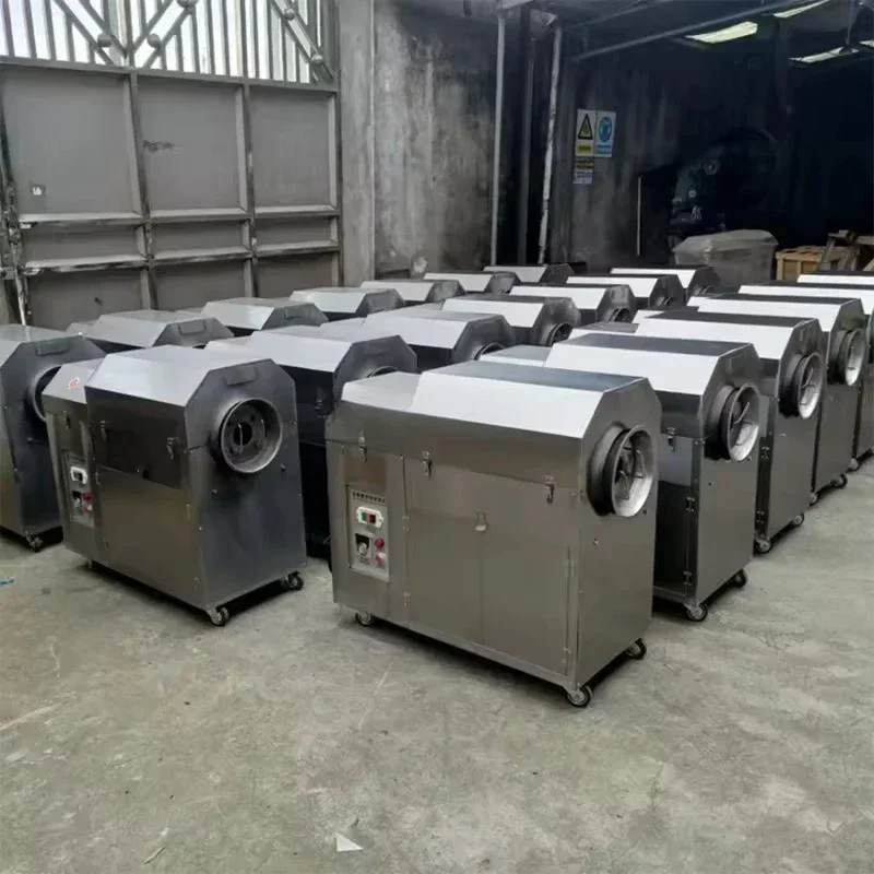 

factory direct sales Automatic nut roasting bucket/pumpkin seed peanut roaster