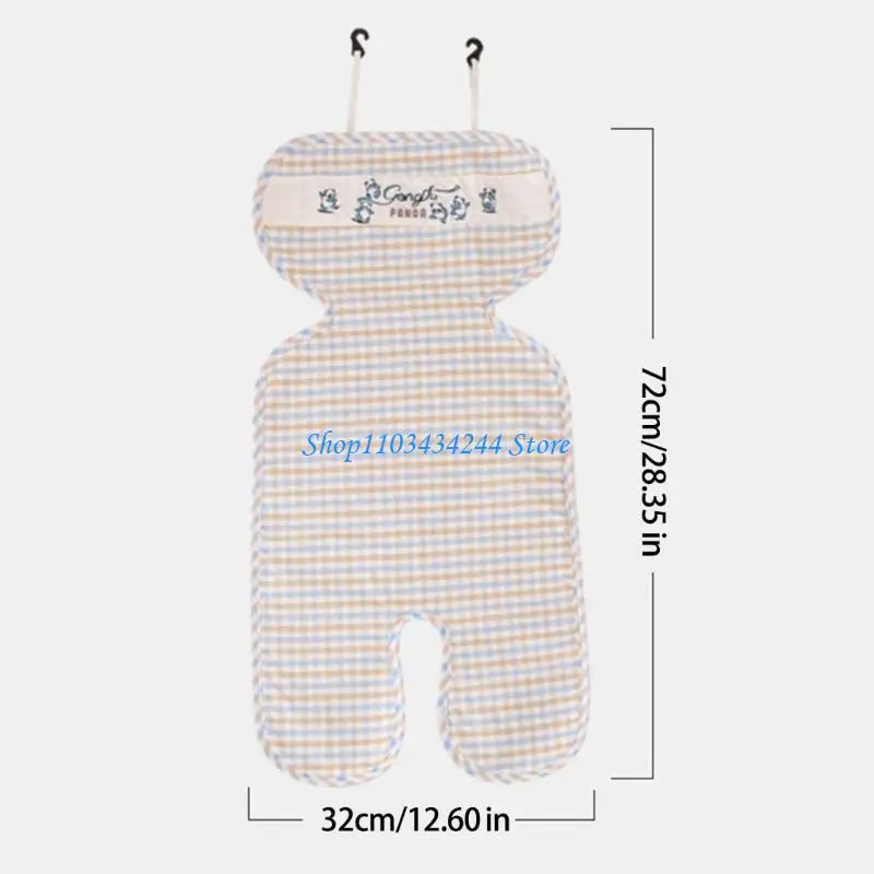 Baby Cushion Toddlers Pushchair Liner Cooling Pad for Baby Pram Carriage Breathable Cushion