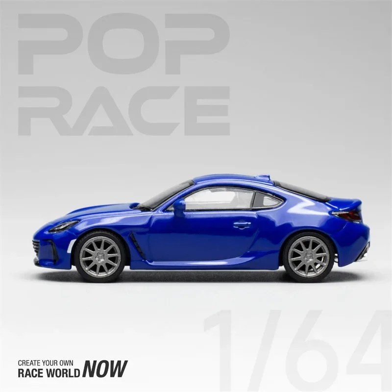 POP RACE 1:64 BRZ Sapphire BLUE รถโมเดลเหล็ก