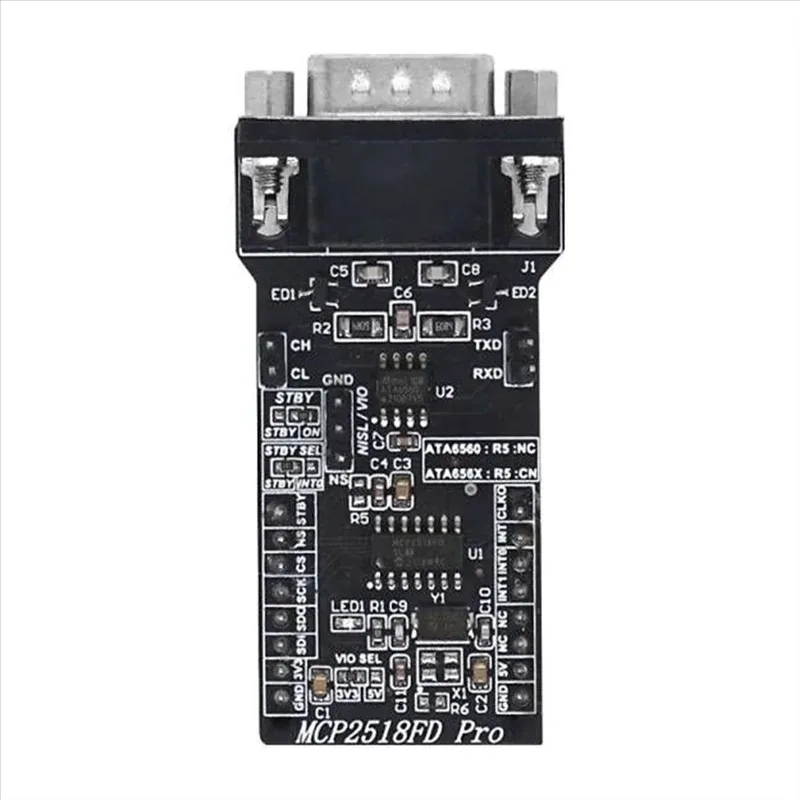 Modul Smart-SPI Ke CANFD Modul MCP2518FD Modul Transceiver ATA6560 Modul Bus CAM Modul Pengontrol Super MCP2515